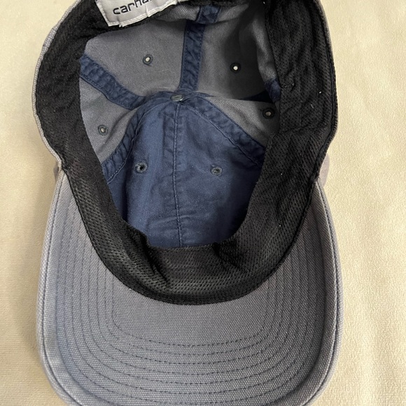 🧢 Carhartt Canvas Workwear Cap – Gray Cotton Duck Hat - Picture 7 of 7